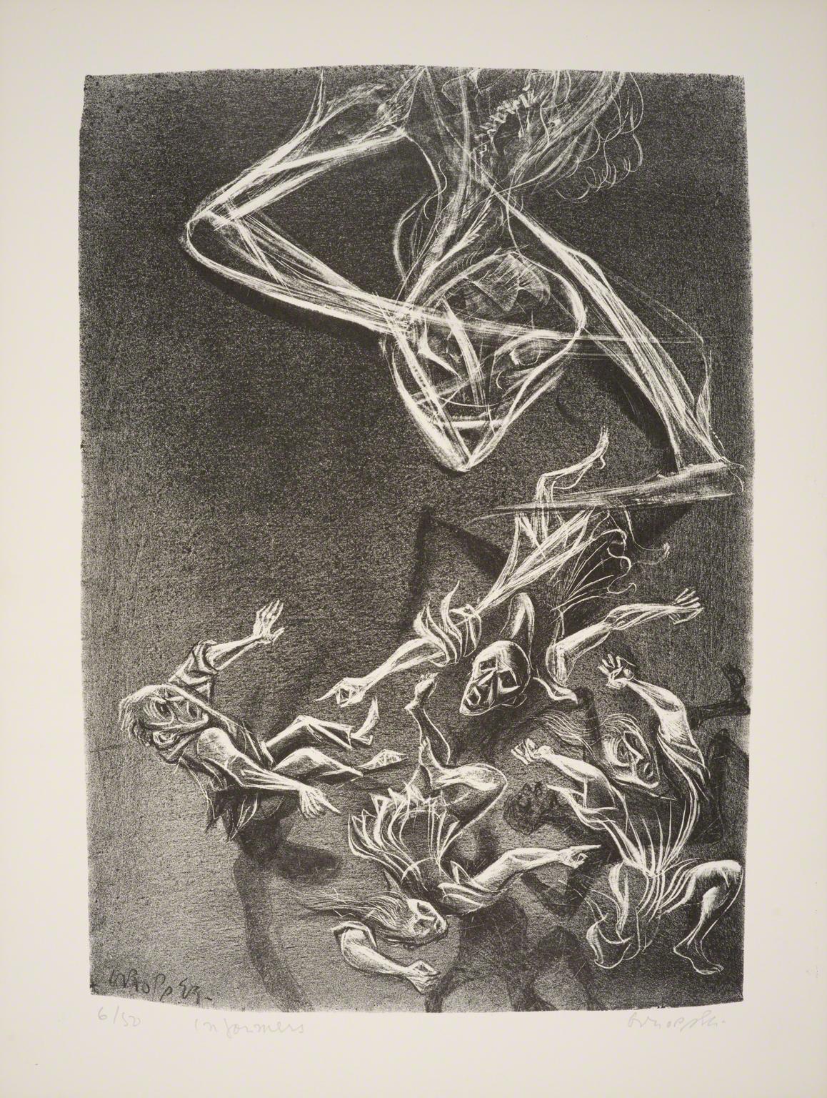 William Gropper, Informers from Capriccios, 1953-57.