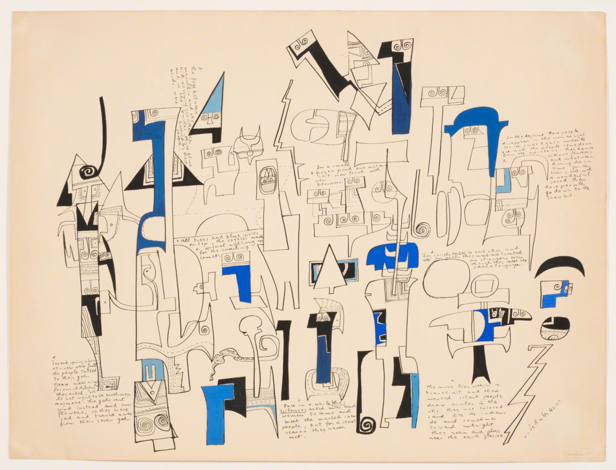 Sonja Sekula, Untitled, 1946-47.