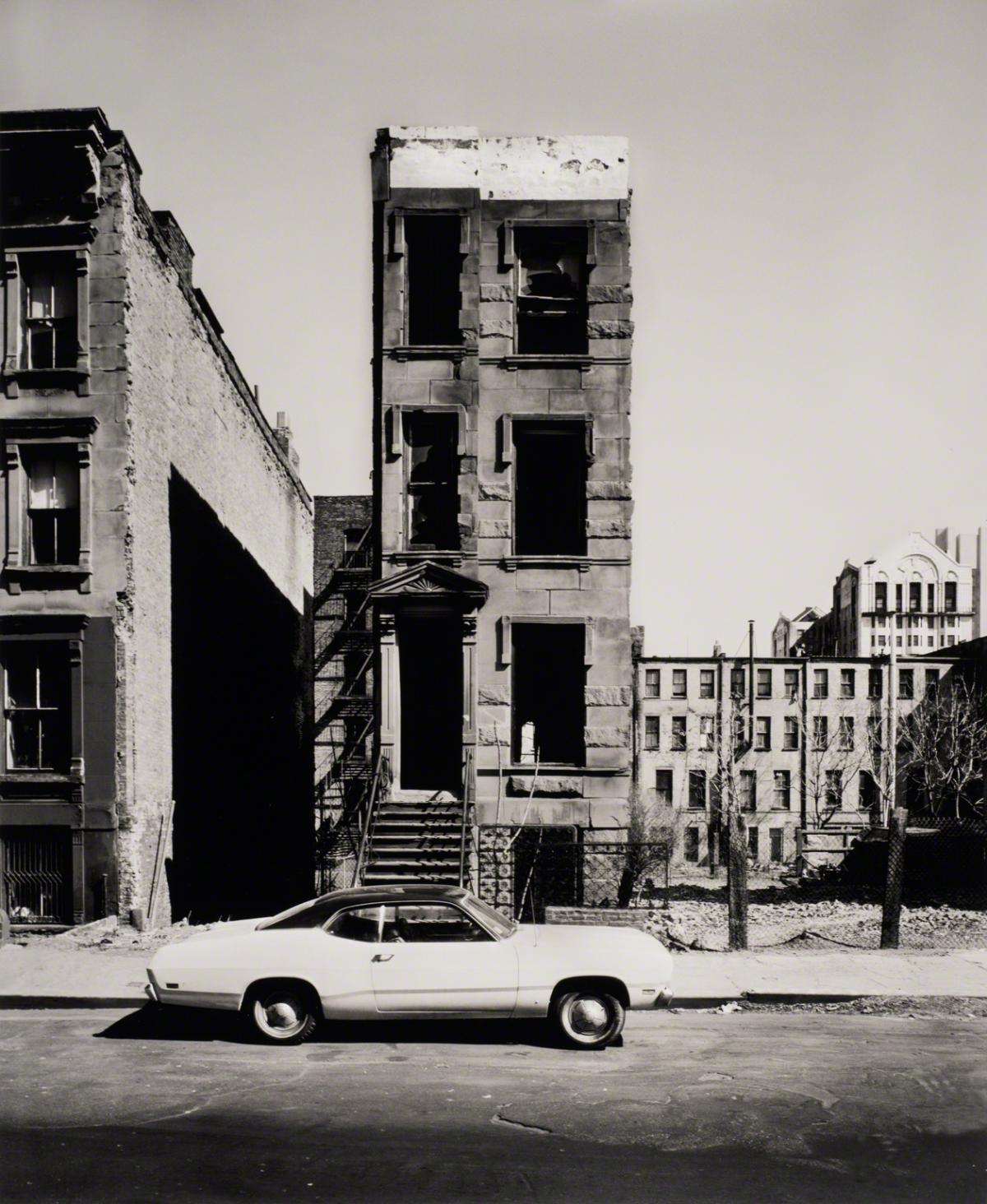 Philip Trager, West 122nd Street, between Seventh and Eighth Avenues
