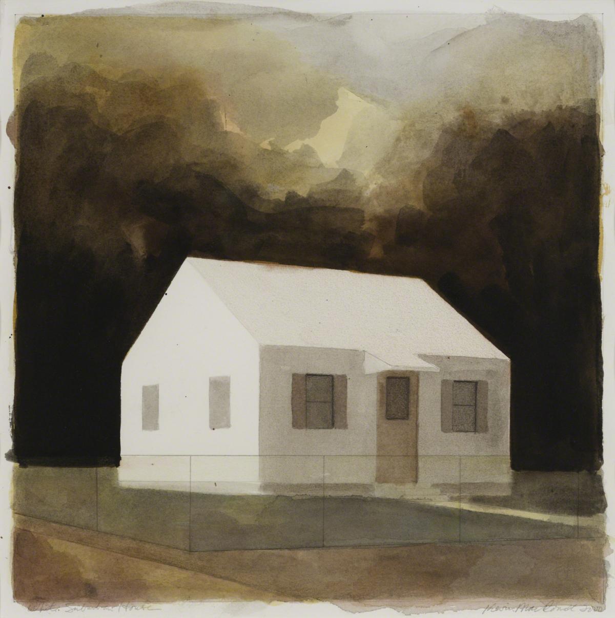 Kevin MacDonald, White Suburban House (House and Home), 2002.