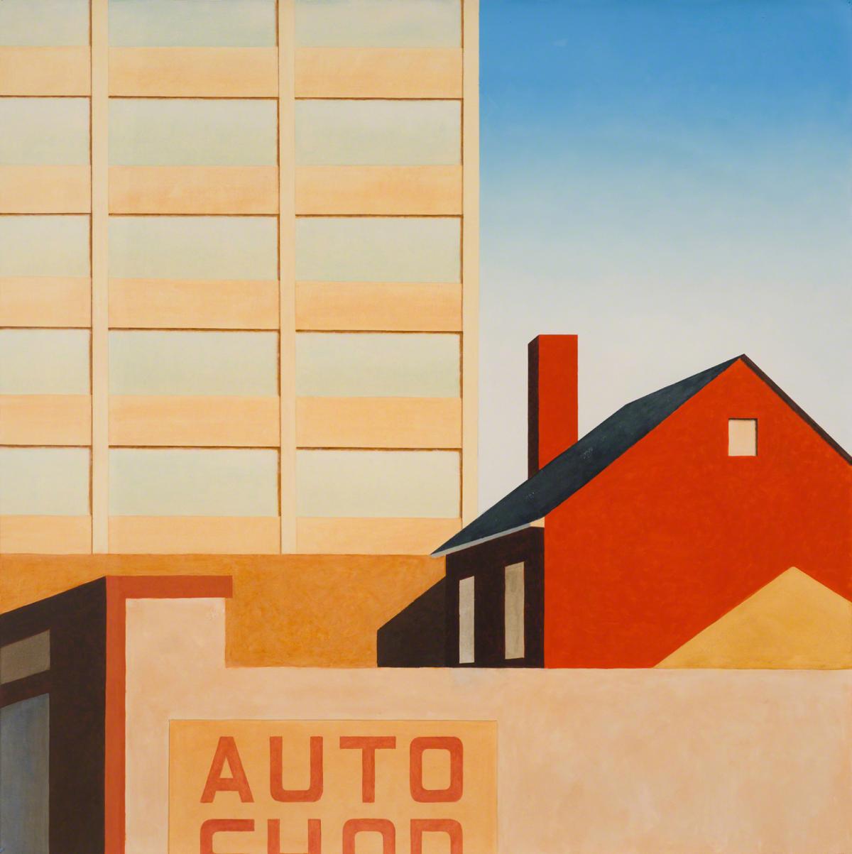 Kevin MacDonald, Auto Shop from “Girls Portion”, prelude to the Mysteries of Silver Spring,2005.