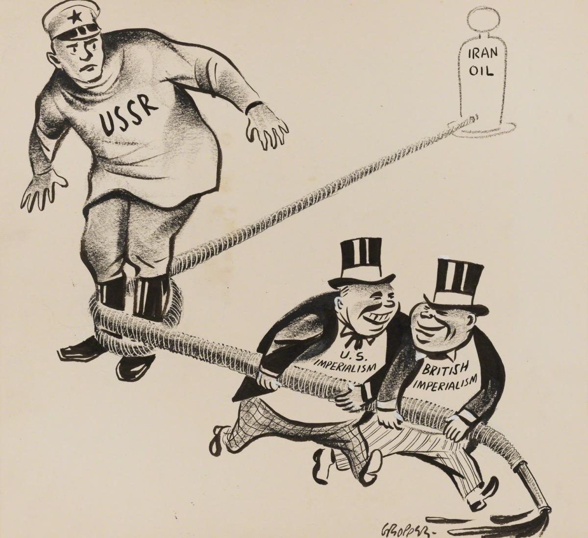 William Gropper, Iran Oil, mid 1940s.