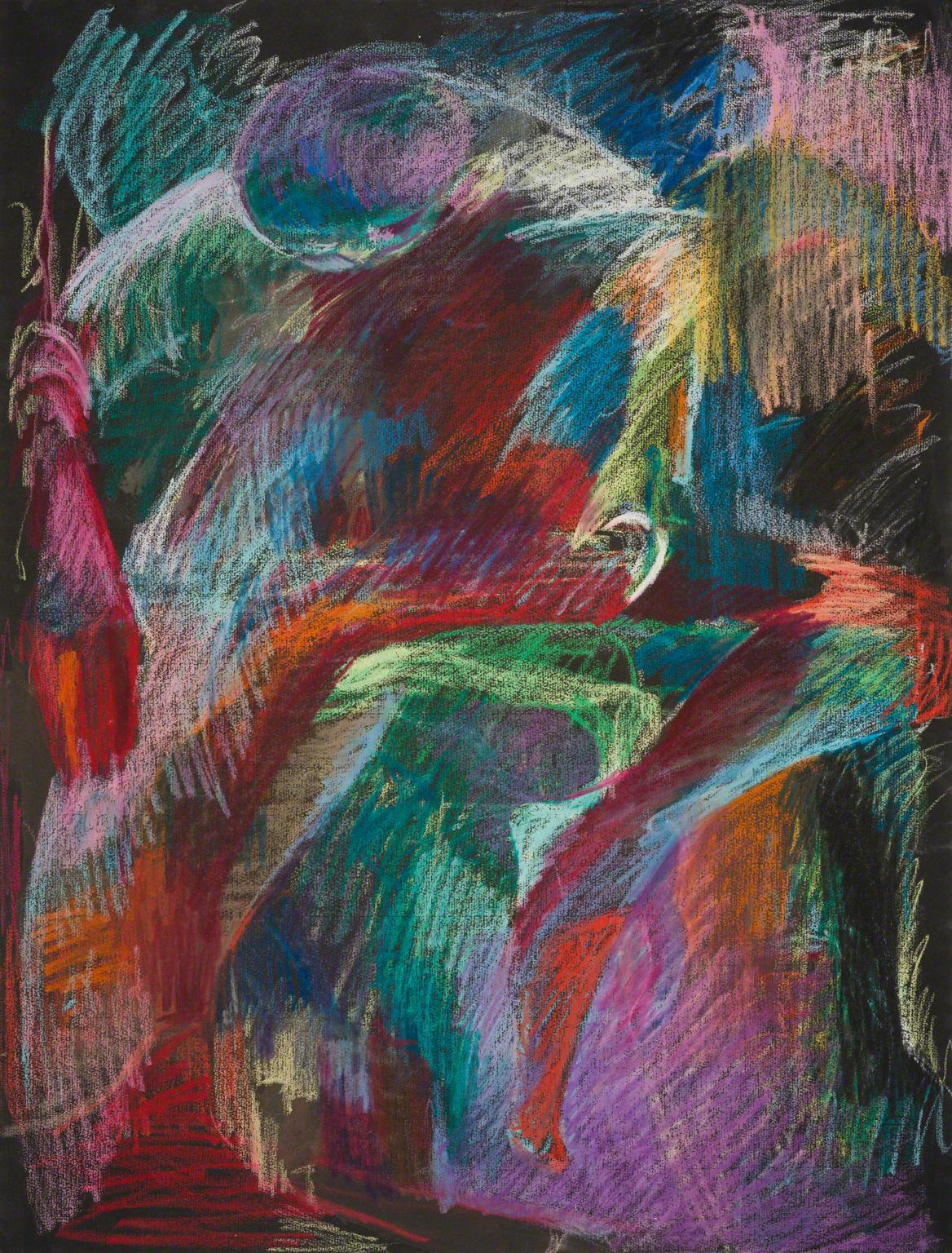 Vivian Browne, Little Men Study #4, c. 1967-69.