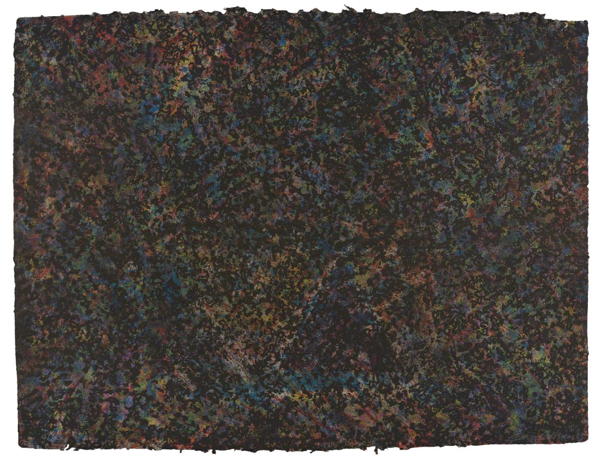 Sam Gilliam, Coffee Thyme I, 1981.