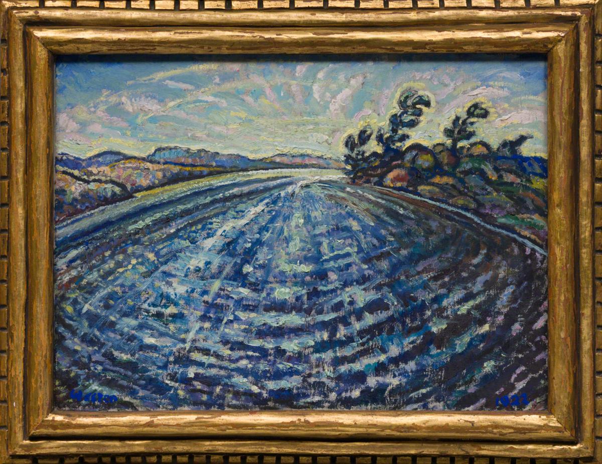 Harold Weston, Winds, Upper Ausable Lake, 1922.