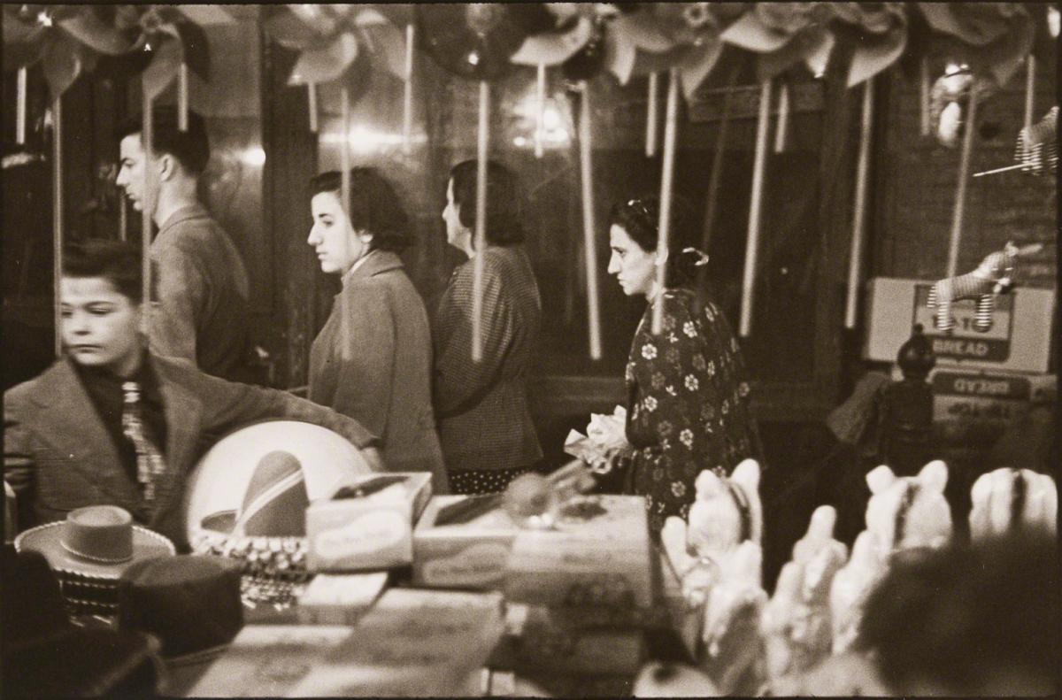 Louis Faurer, San Gennaro Festival, New York, N.Y., 1950, 1950/printed later. 
