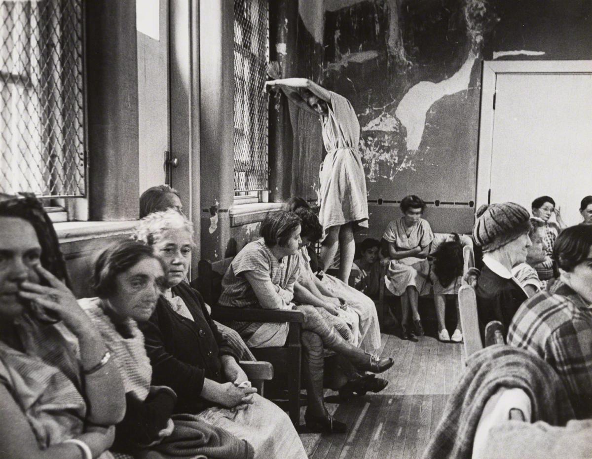 Esther Bubley, Untitled (mental hospital), c. 1940s.