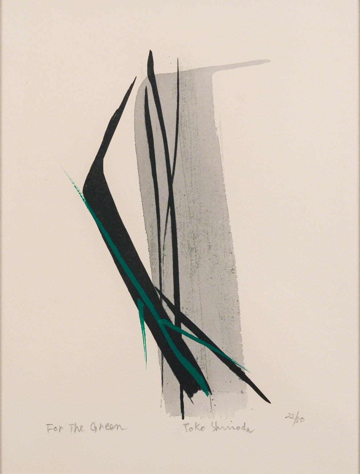 Toko Shinoda, For the Green, not dated.