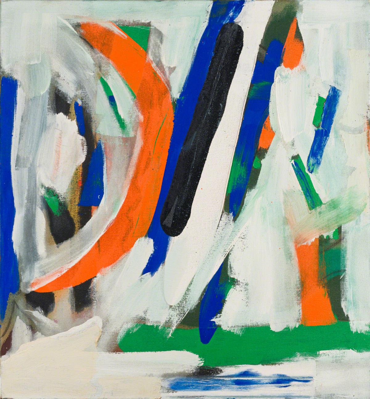 Kenneth Noland, Composition, 1957.