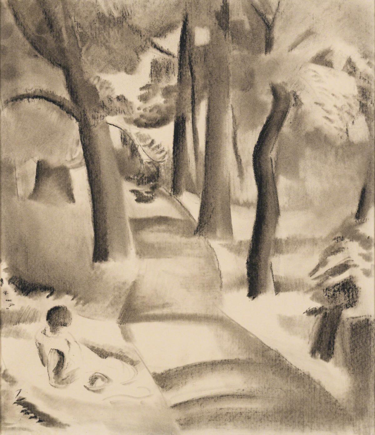 Charles Adolphe Bischoff, Bronx Park, c. 1920s.