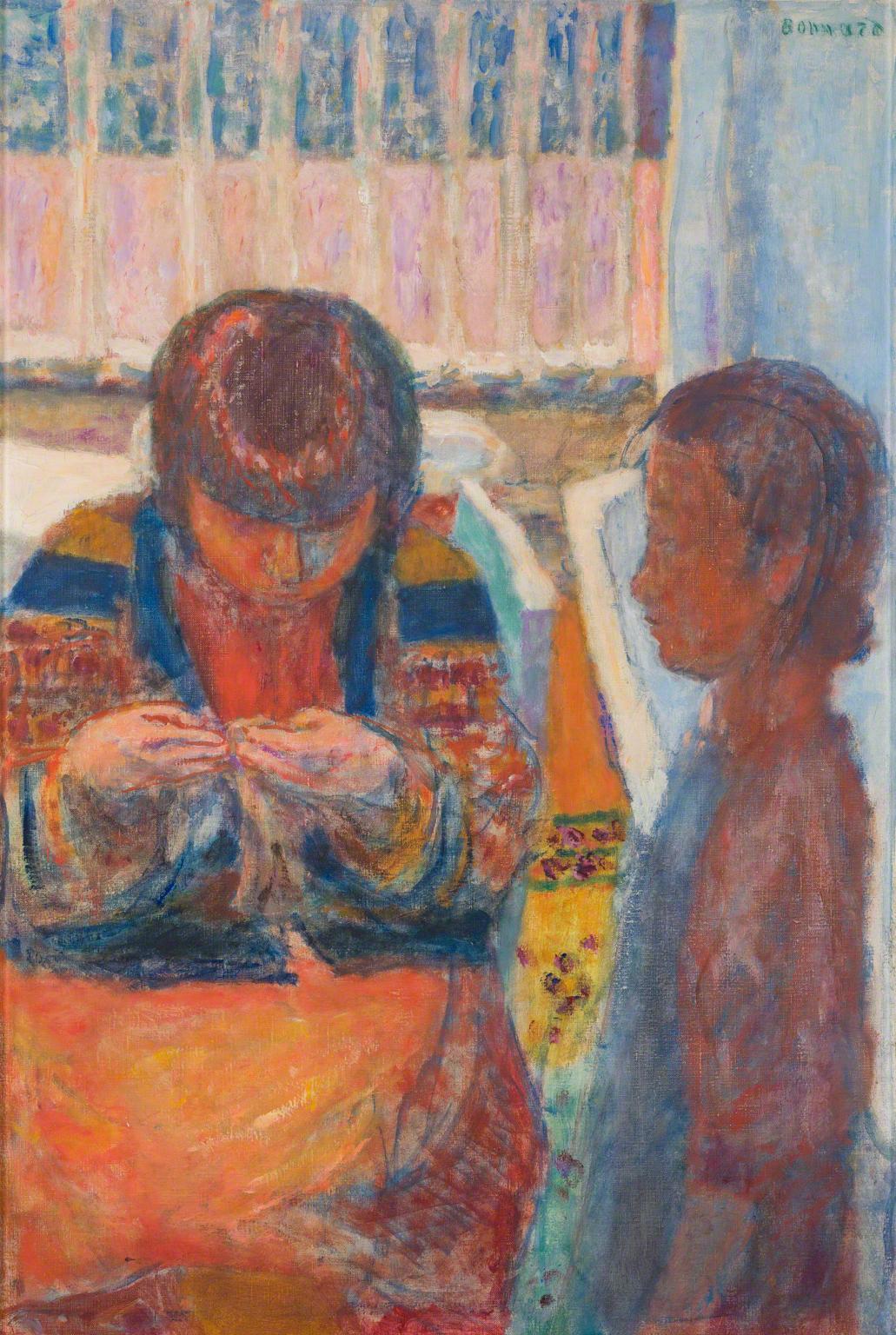 Pierre Bonnard, The Lesson, 1926.