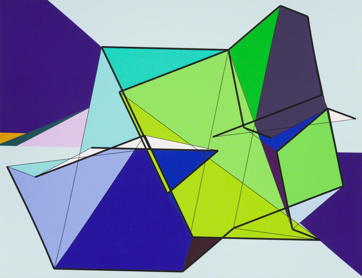 Manfred Mohr, Untitled, 2012.
