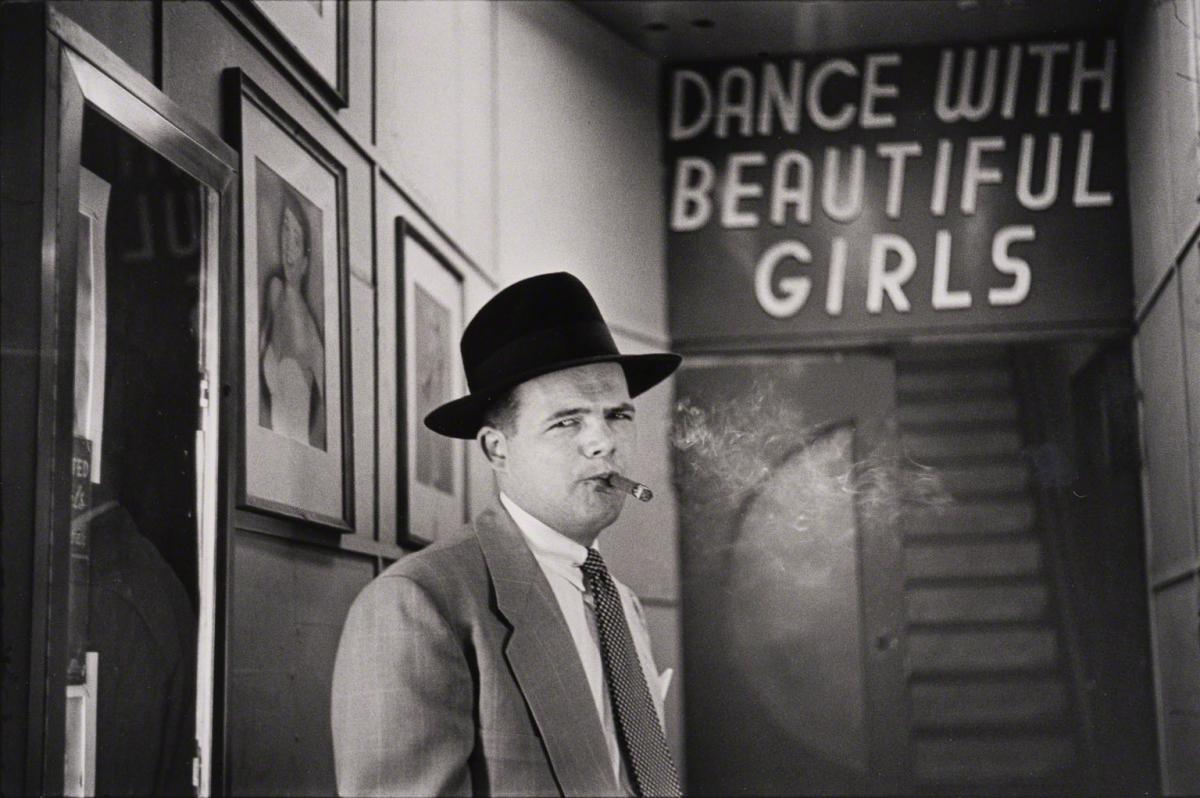 Louis Faurer, Social Patron, NY,NY, c.1951.
