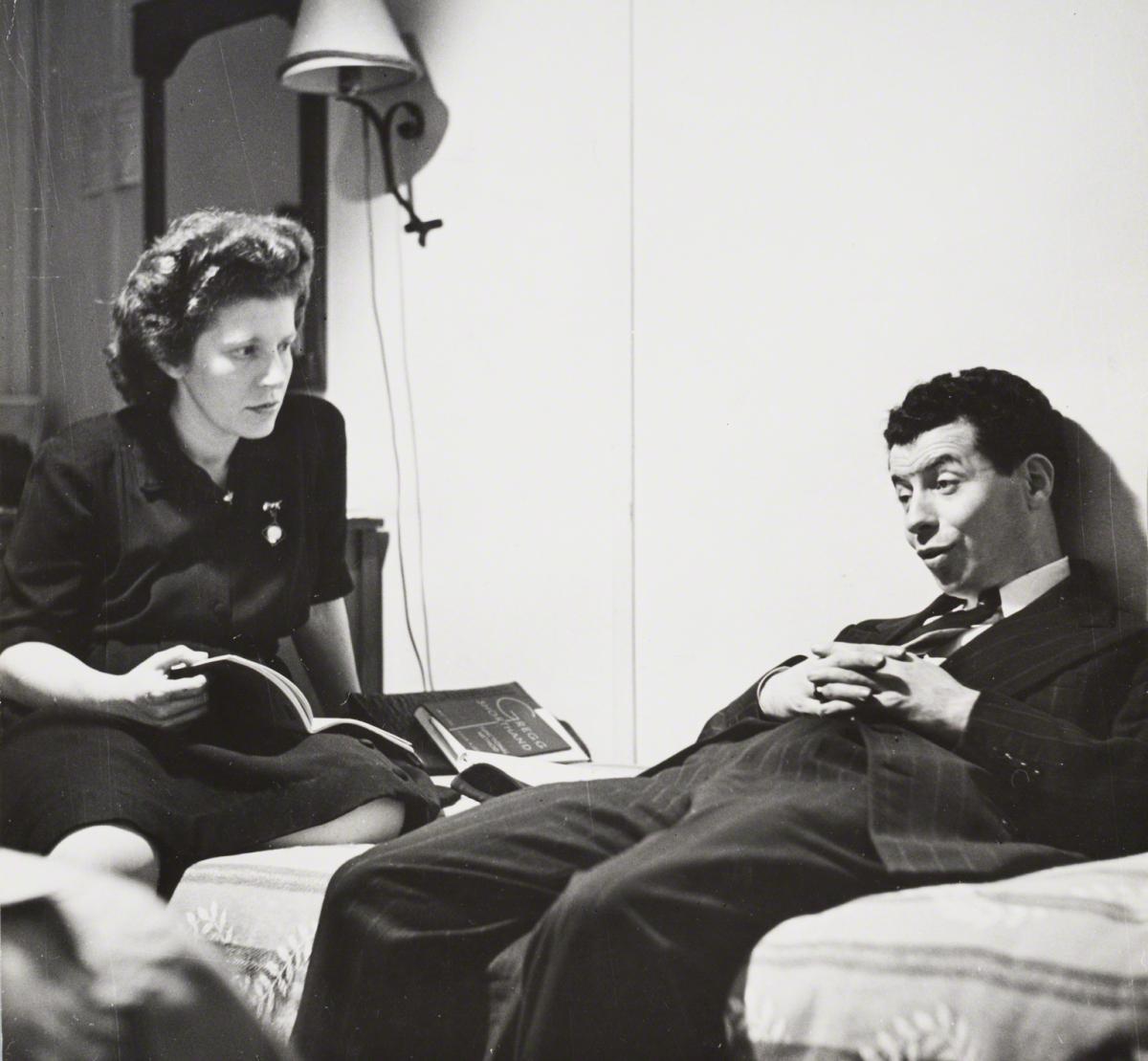 Esther Bubley, A Boarding House Philosopher, Washington, DC, 1943.