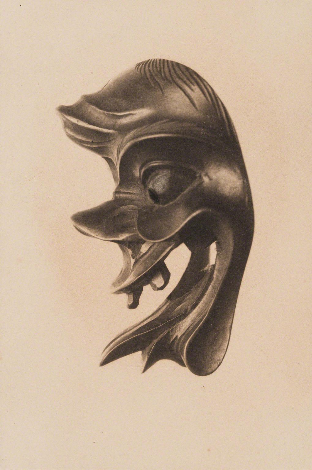 Frederick H. Evans, A Japanese Netsuke (profile view), not dated.