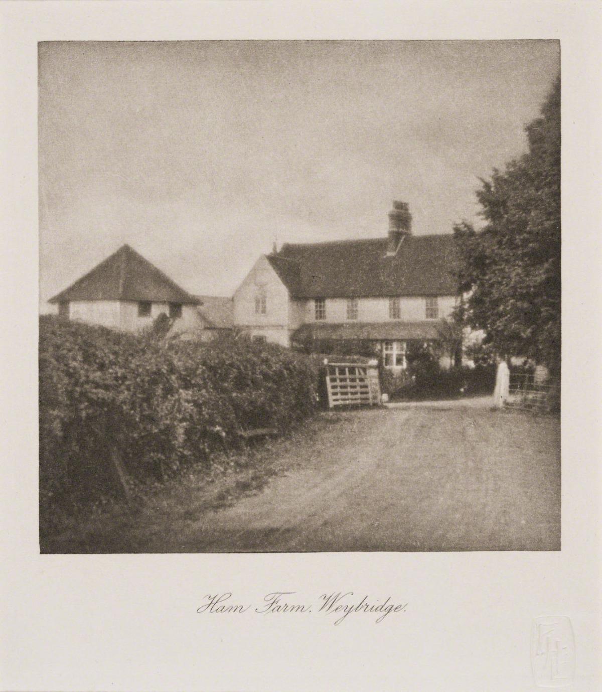 Frederick H. Evans, Ham Farm Weybridge, not dated.