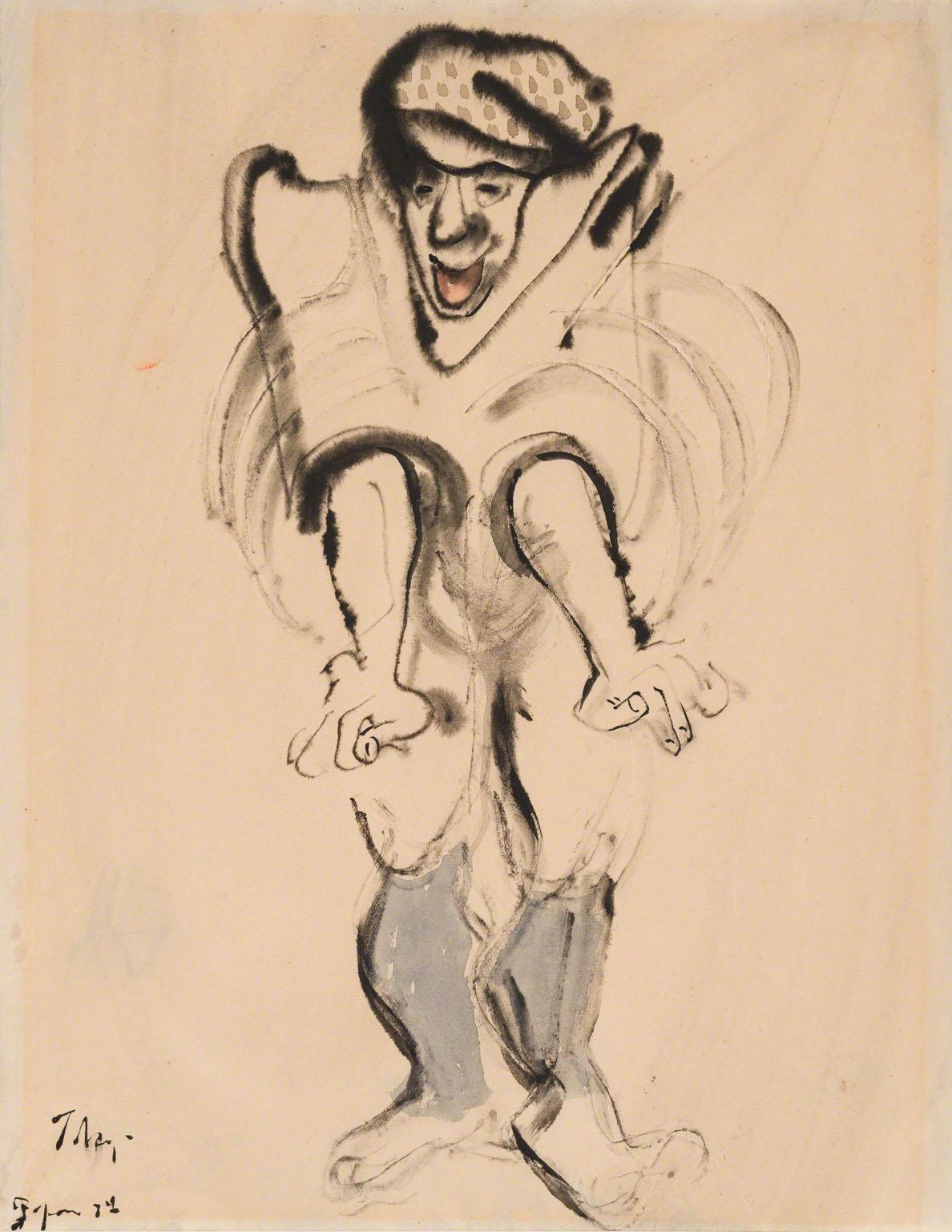 Mark Tobey, Juggler, c. 1934.