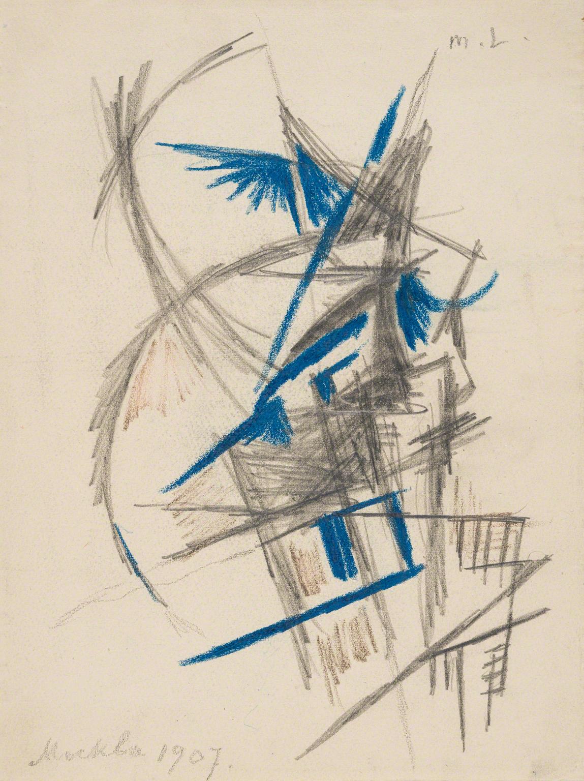Mikhail Larionov, Untitled, c. 1920.