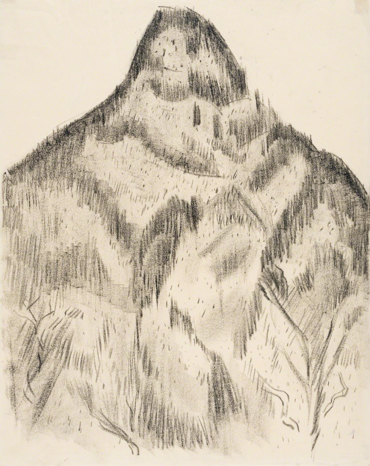 Marsden Hartley, Kogelberg Oberammergau, 1933.