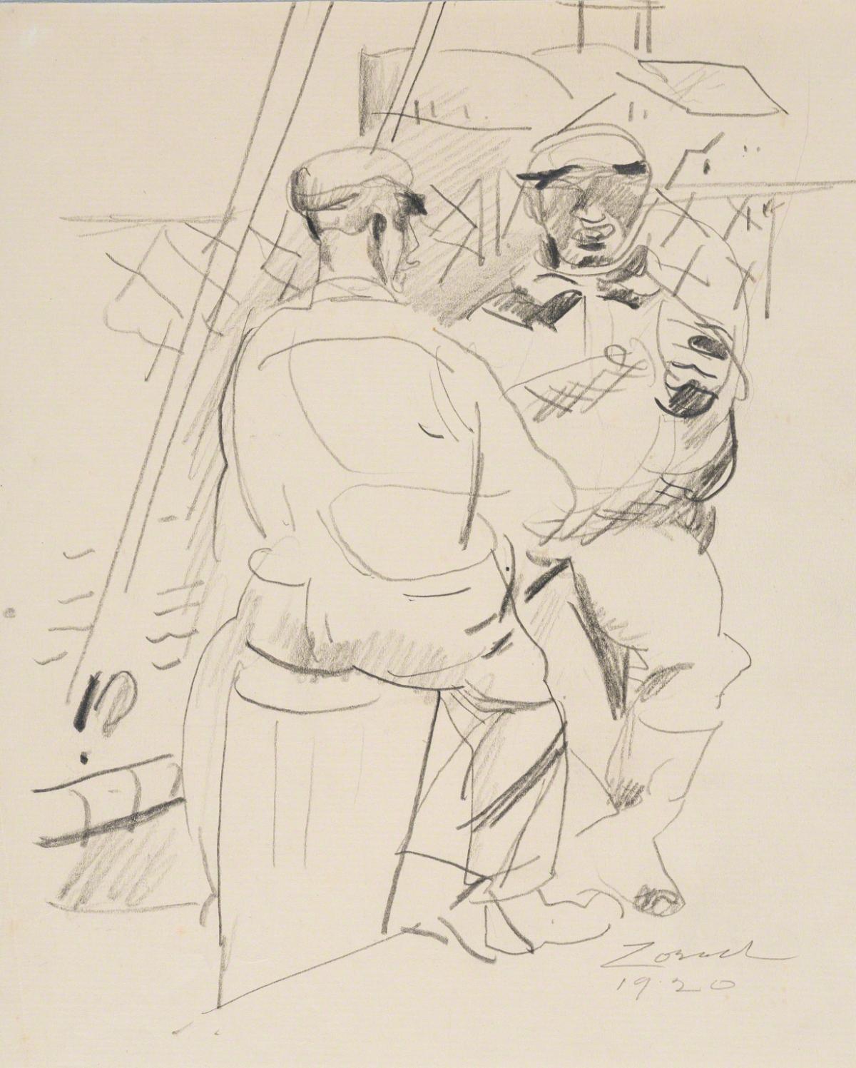 Marguerite Zorach, Untitled, 1919.