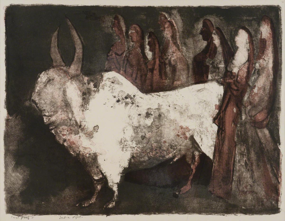 Adolf Dehn, India Night, 1961.