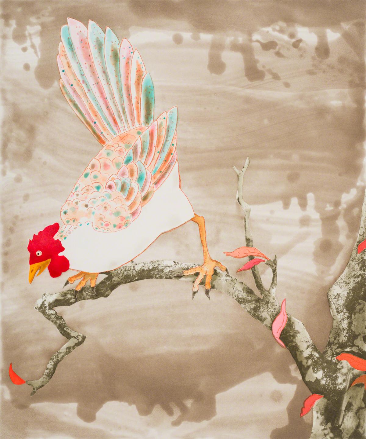 Laura Owens, Untitled (LO 270), 2004.