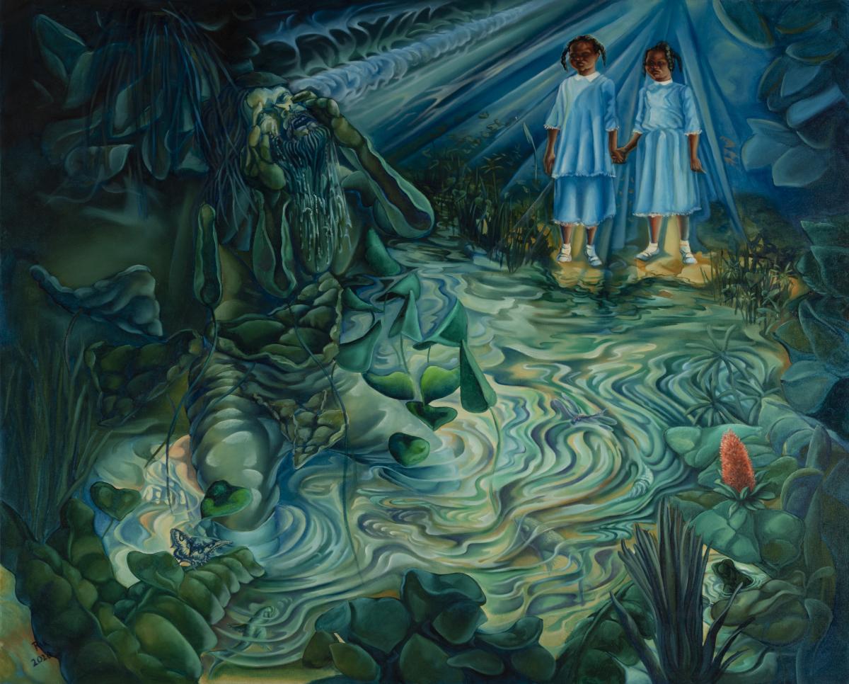 Rik Freeman, Wenceslau, BAHIA! Series, 2020, Oil on canvas