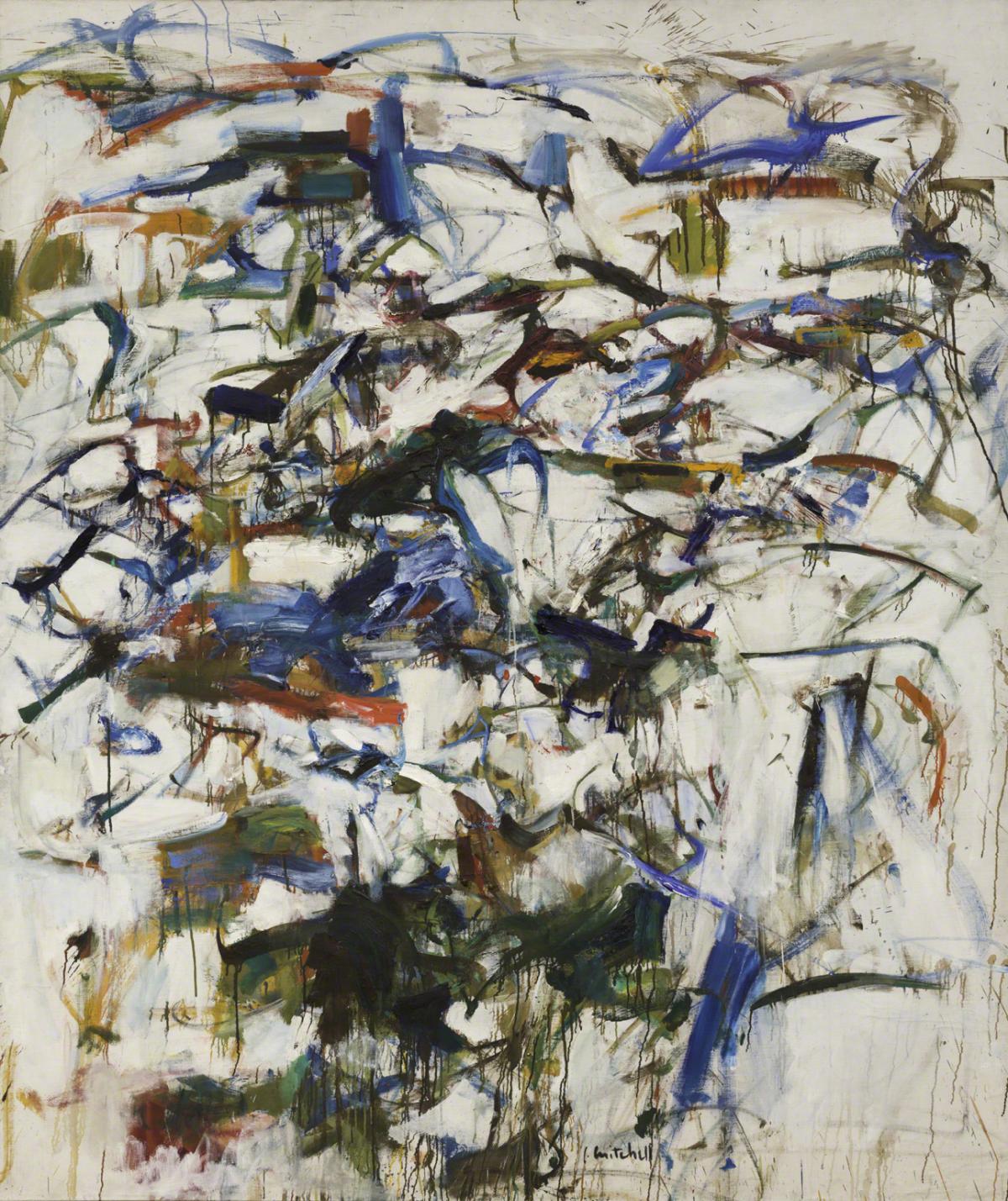 Joan Mitchell, August, Rue Daguerre, 1957.