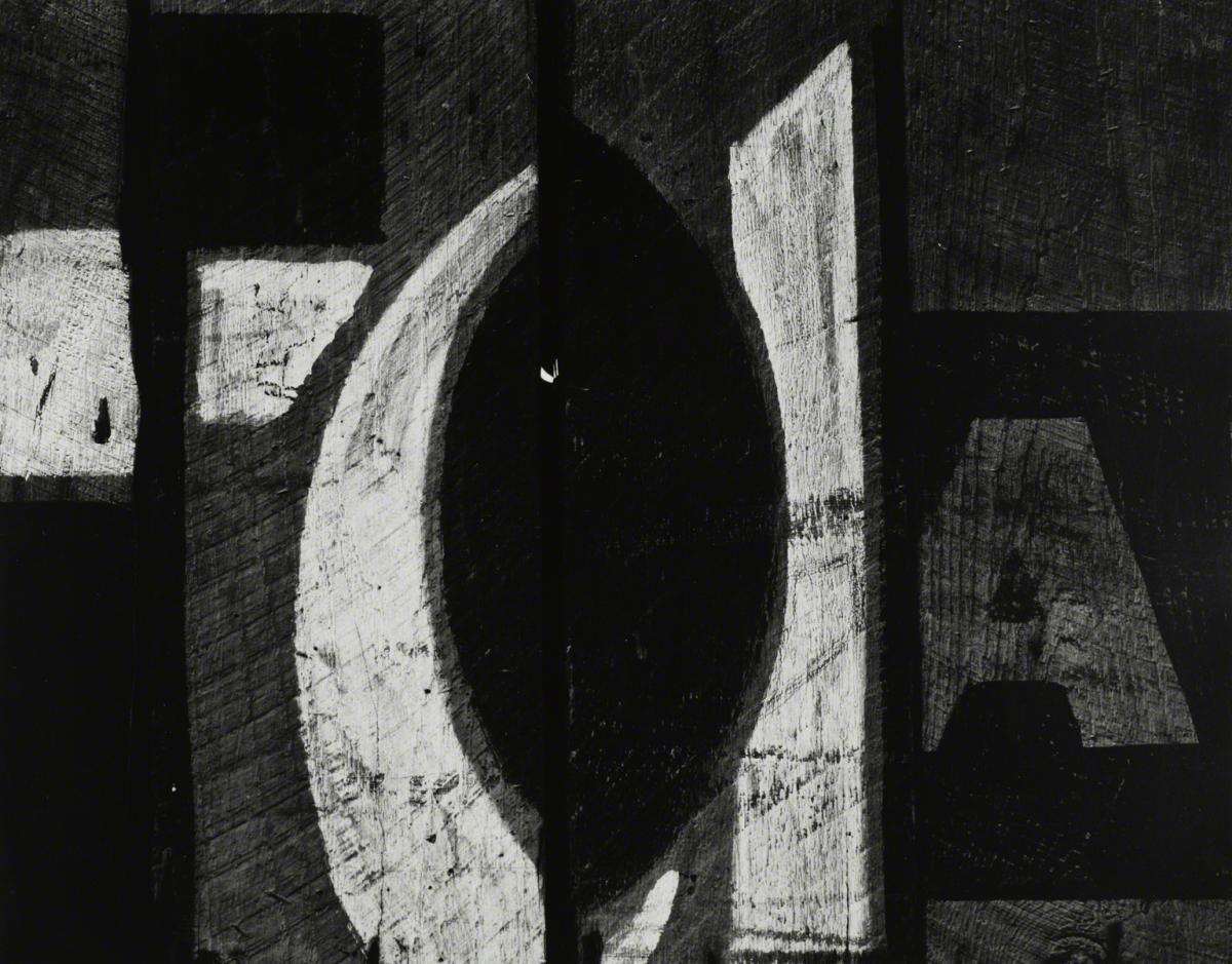 Aaron Siskind, Kentucky 7, 1951.