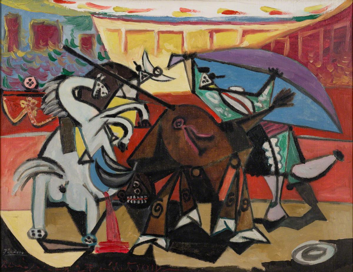 Pablo Picasso, Bullfight, 1934.