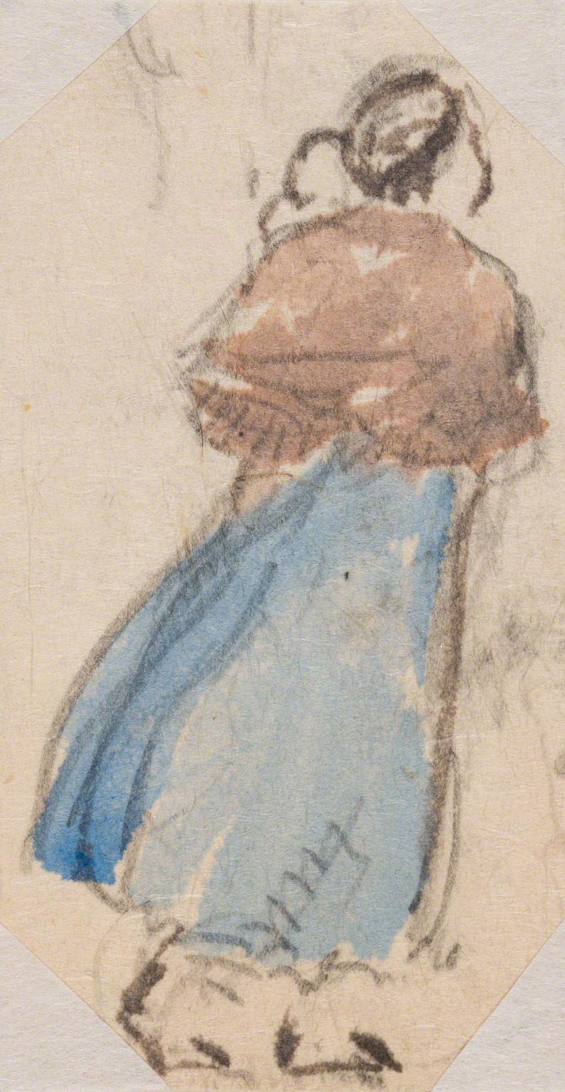 Gifford Beal, Woman seen from behind, c. 1910-c. 1920.