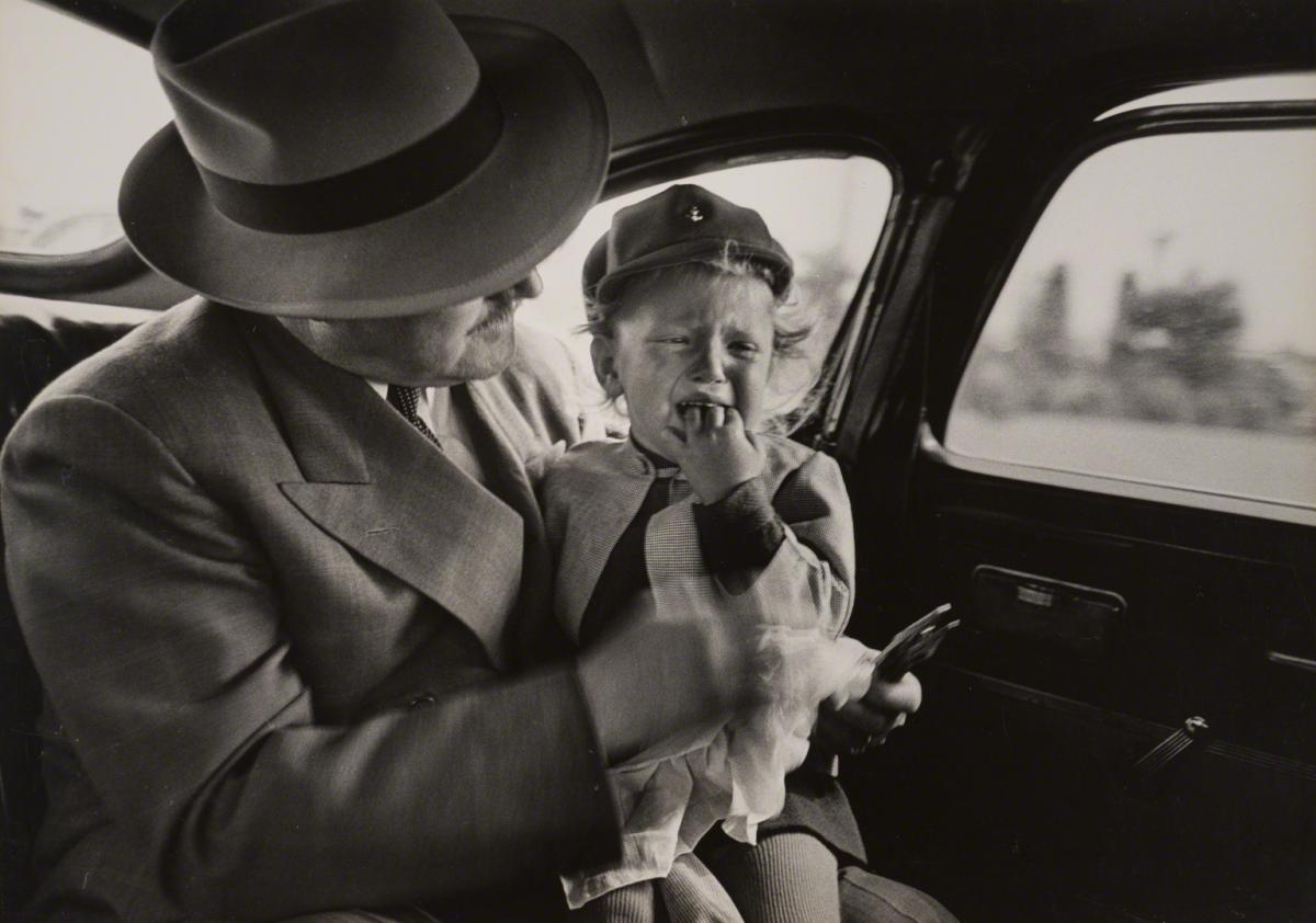 Esther Bubley, The Congressman and the Baby, 1952.