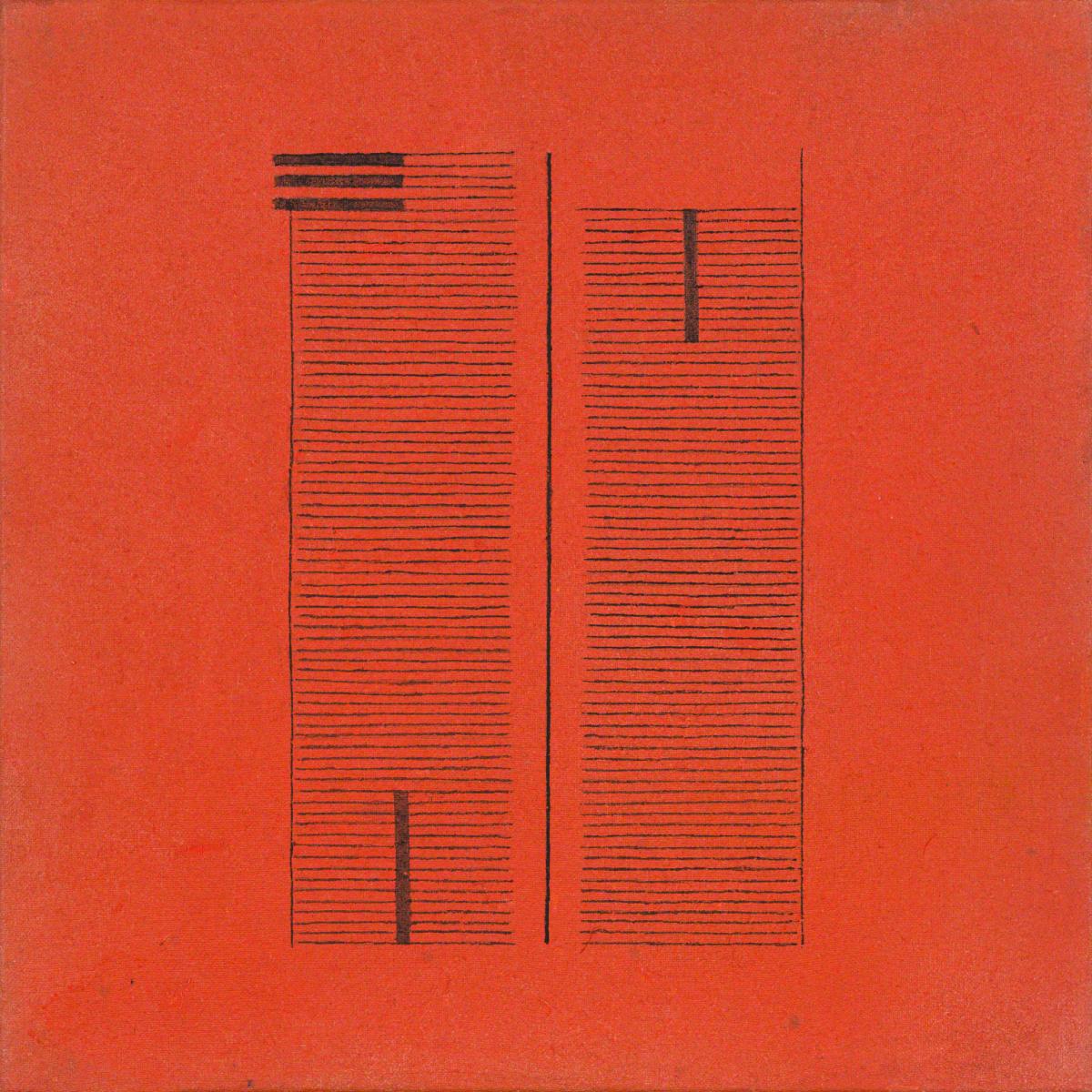 Bice Lazzari, Acrylic No. 6 (Acrilico n. 6), 1975.