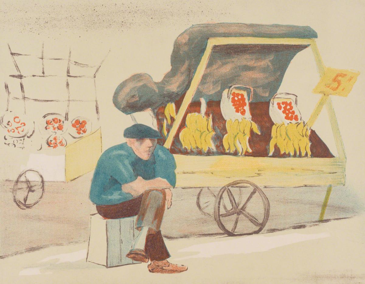 Jacob Kainen, Banana Man, 1938.