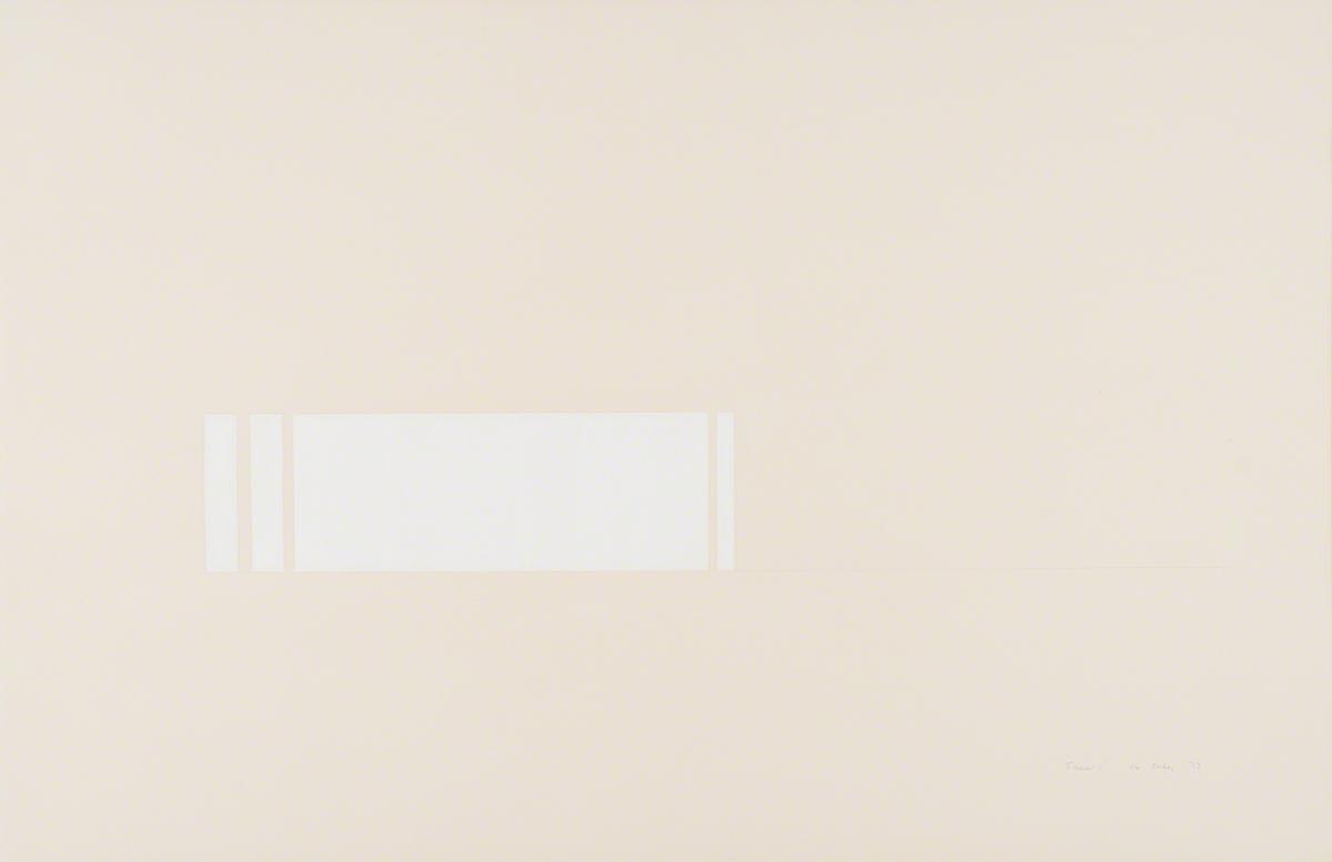 Anne Truitt, Drawing, 16 July 1973, 1973.