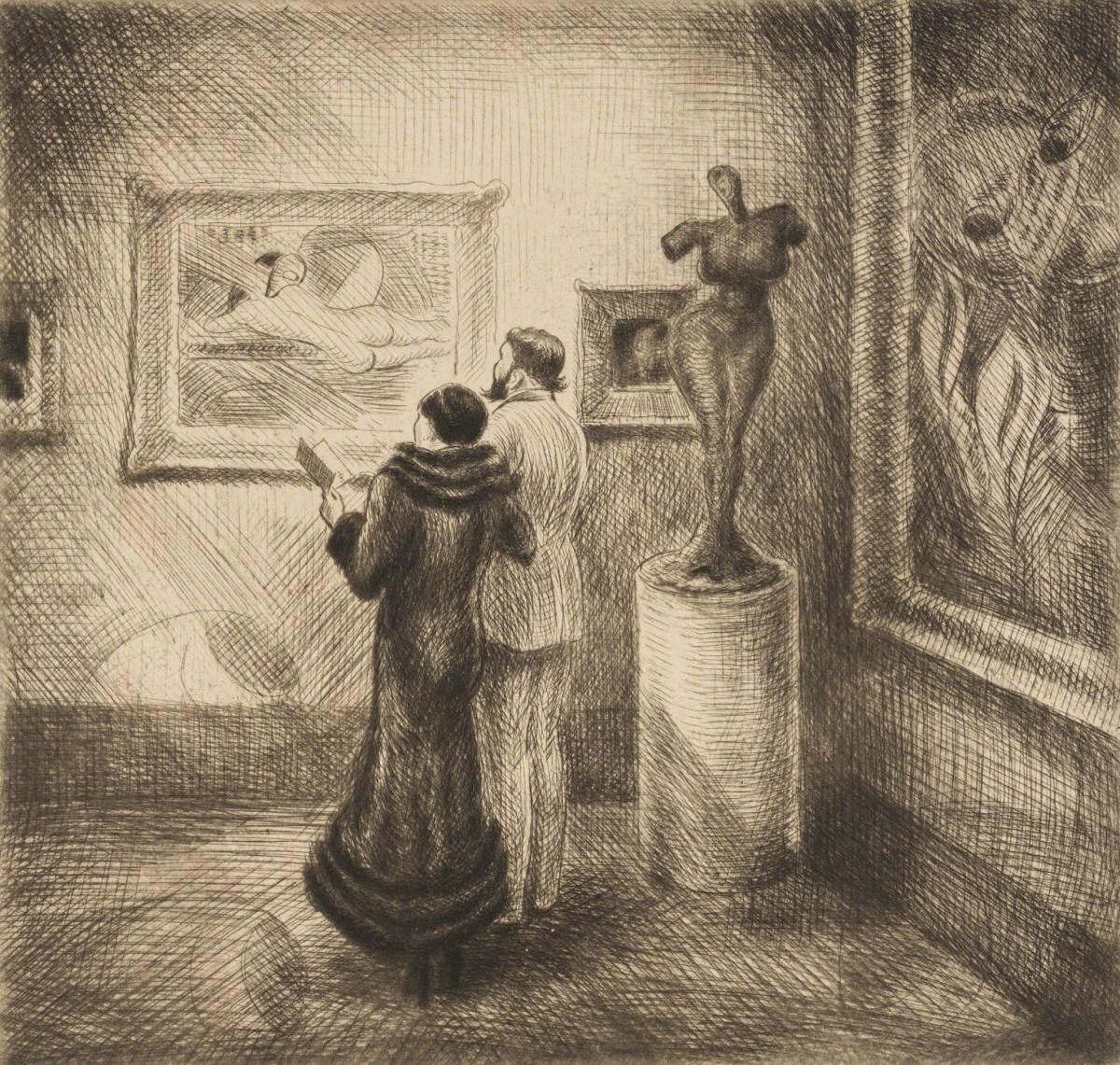 Grant Reynard, At the Exhibition, not dated.