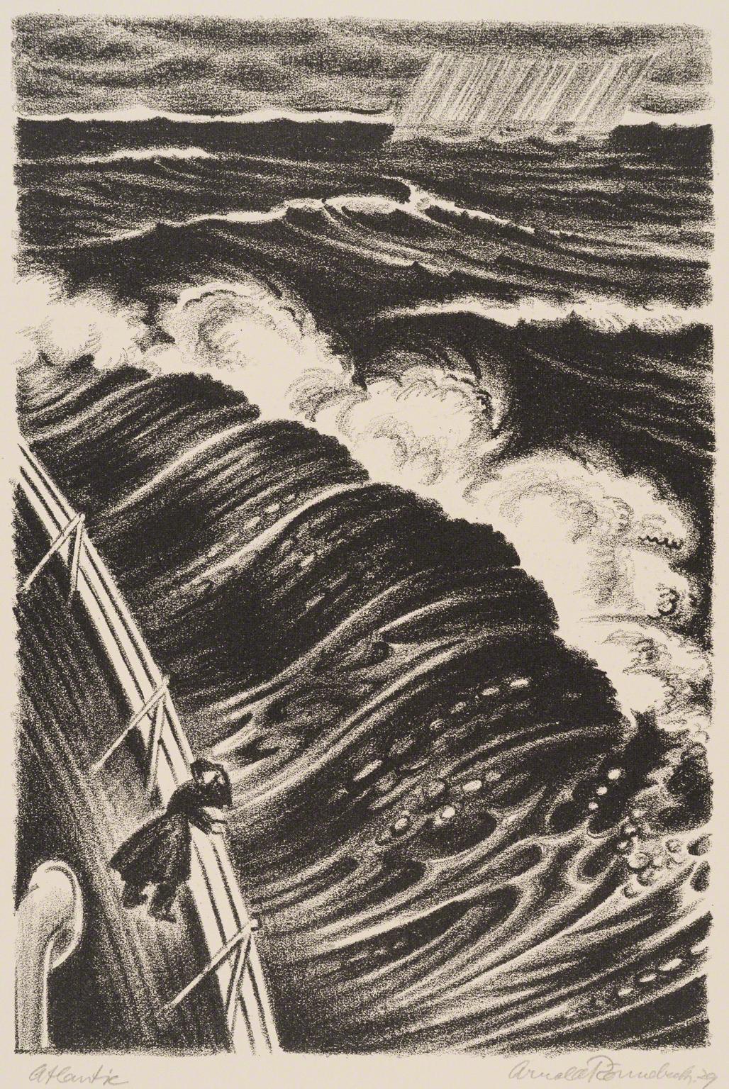 Arnold Ronnebeck, Atlantic, 1929.