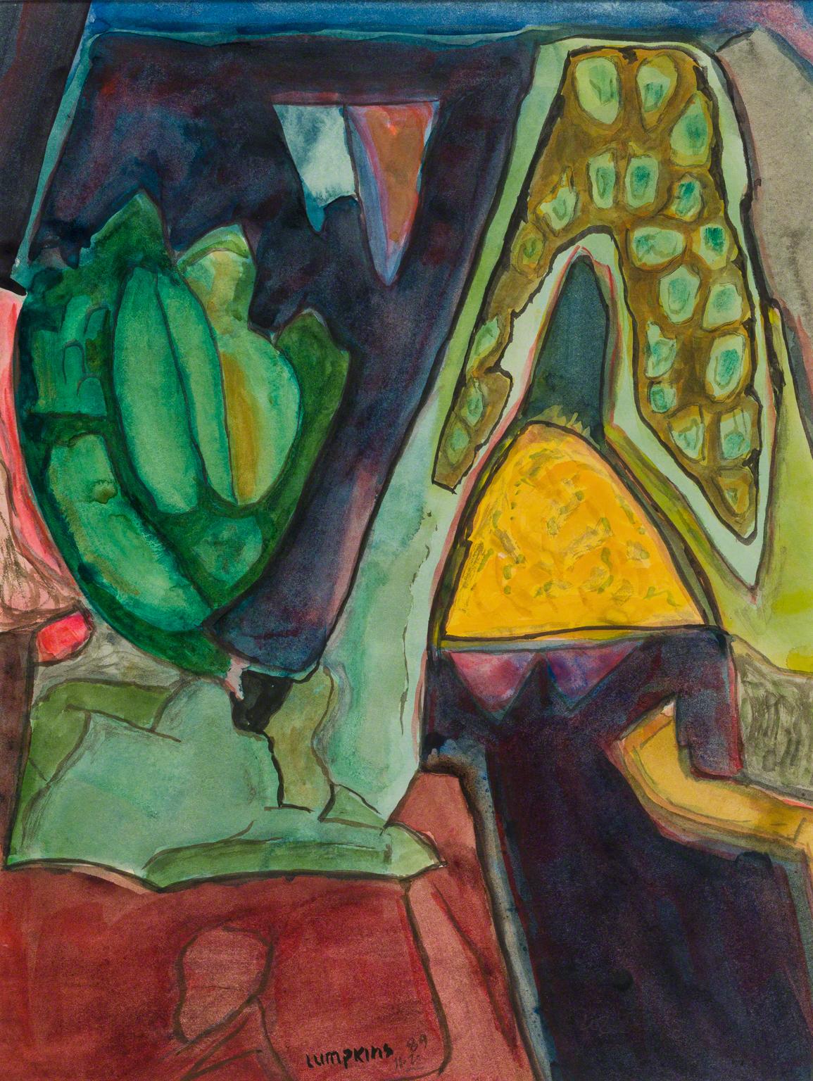 William Lumpkins, Abstraction, 1989.