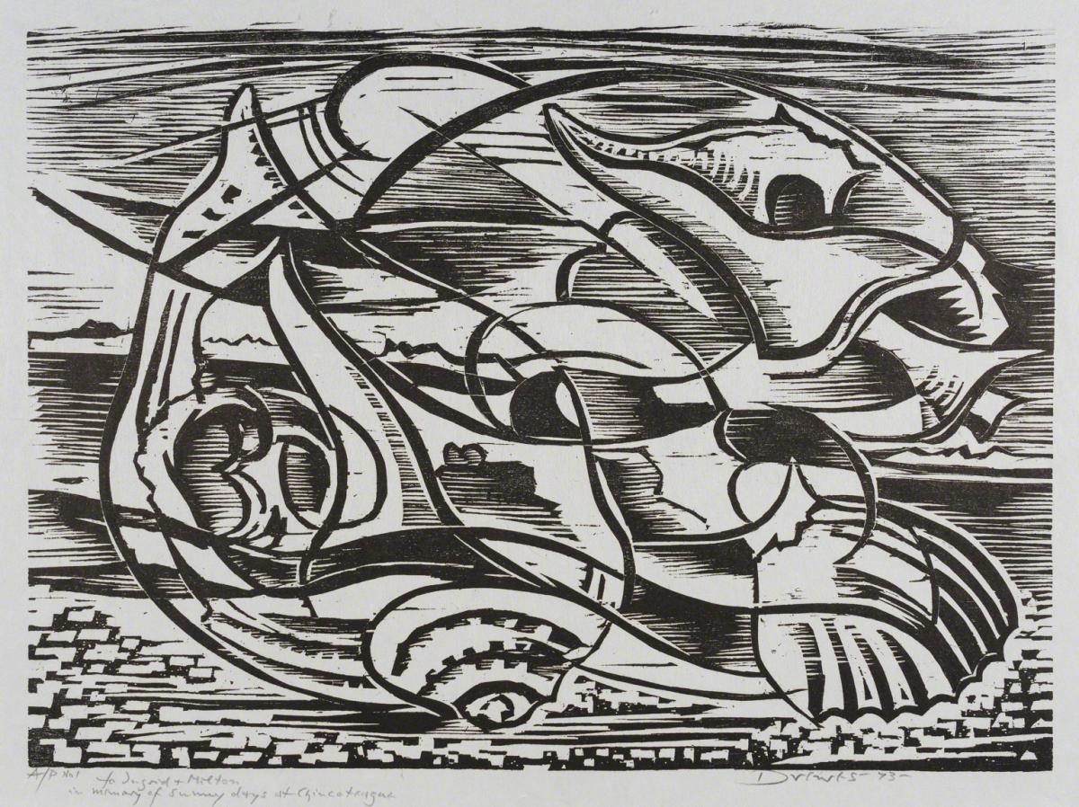 Werner Drewes, Abstraction, 1973.