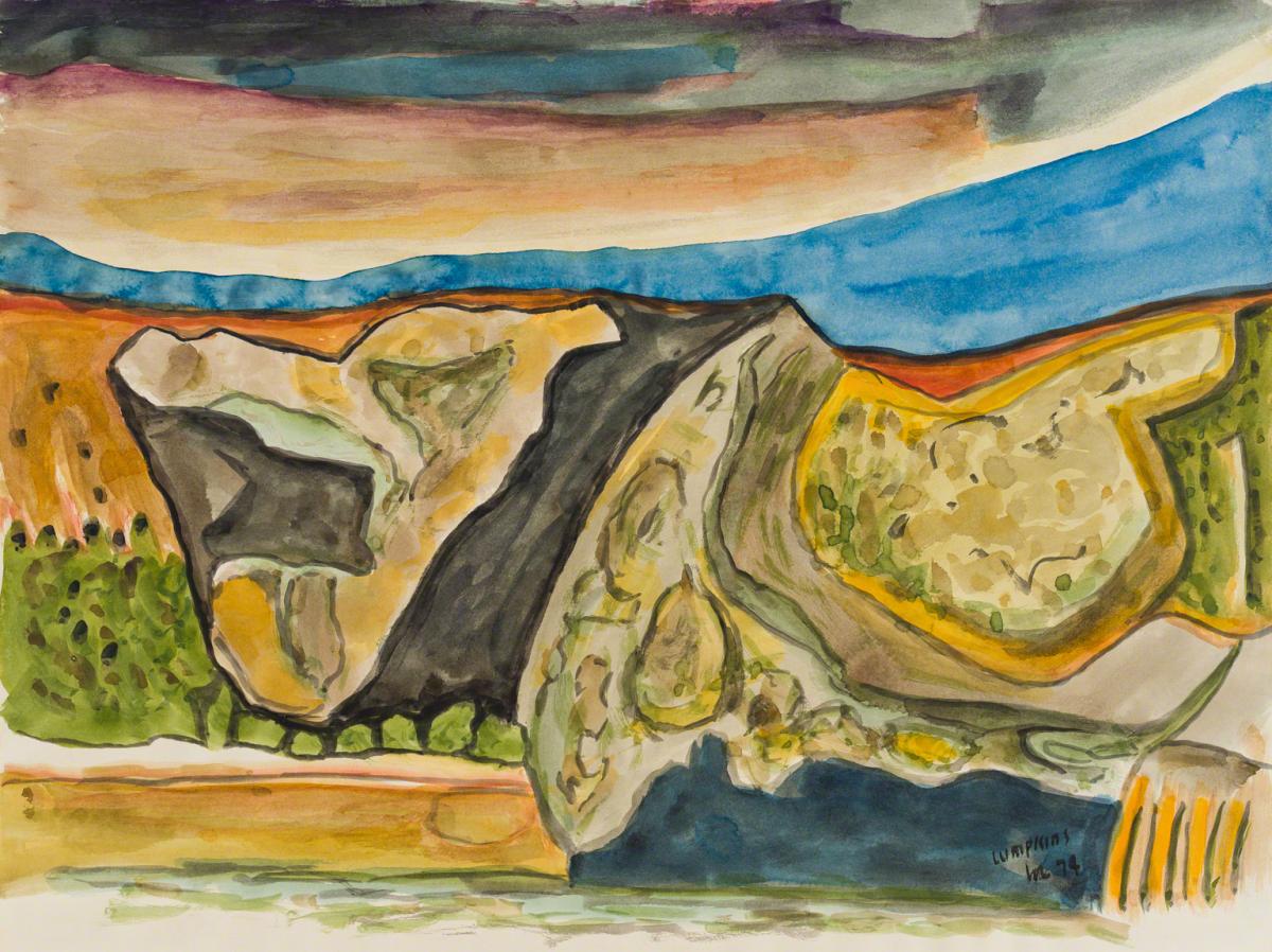 William Lumpkins, Desert Series, 1974.