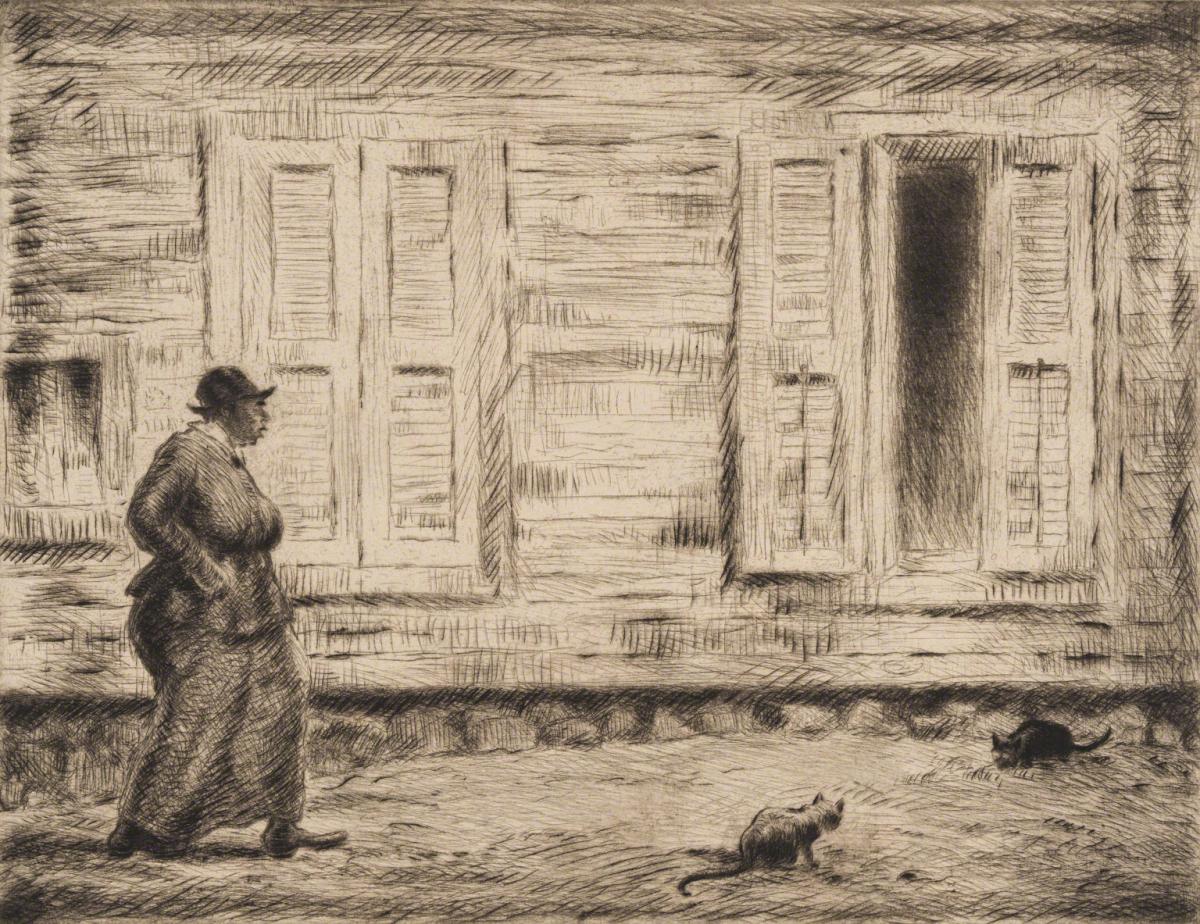 Grant Reynard, Alley Cats, not dated.