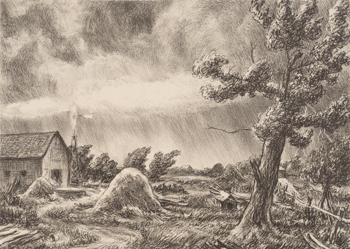 Grant Reynard, Wind and Rain, not dated.