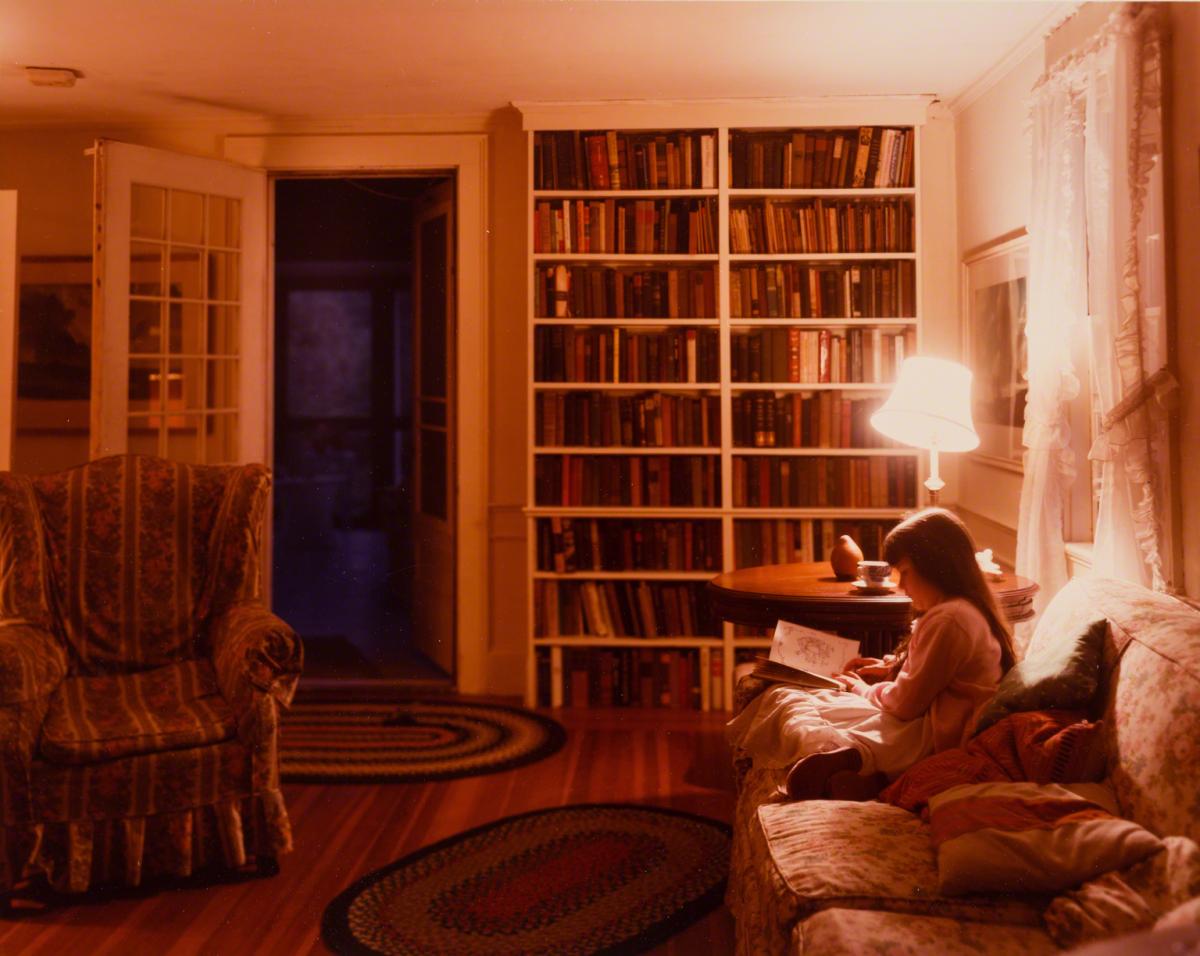 Joel Meyerowitz, Grace Reading, 1983.