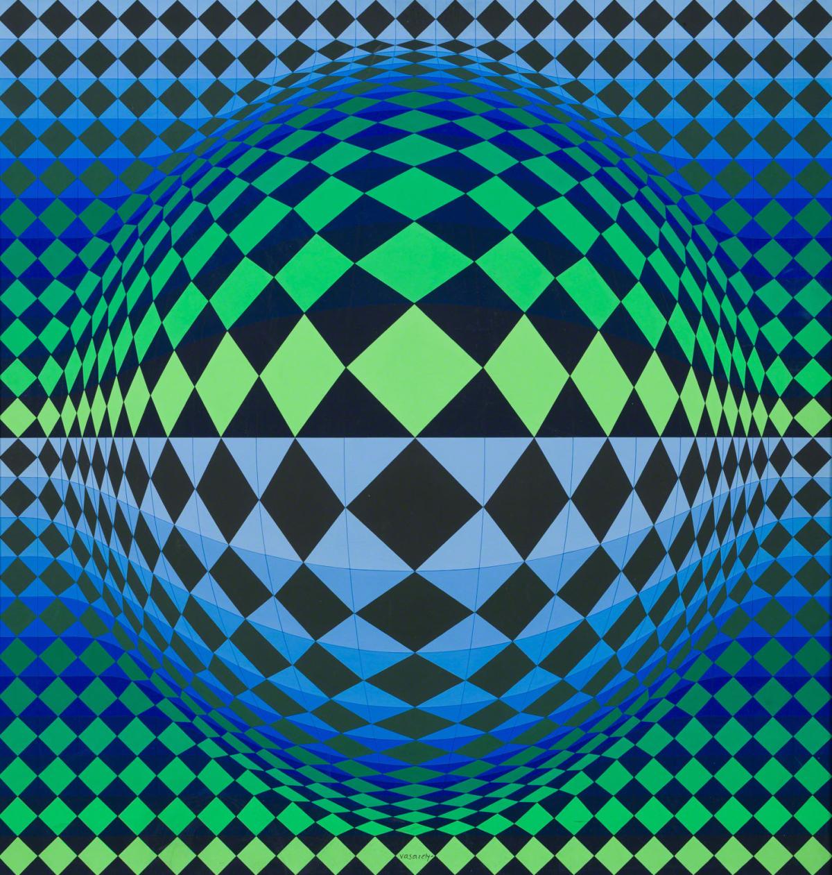 Victor Vasarely, Vega WA-2, 1968.