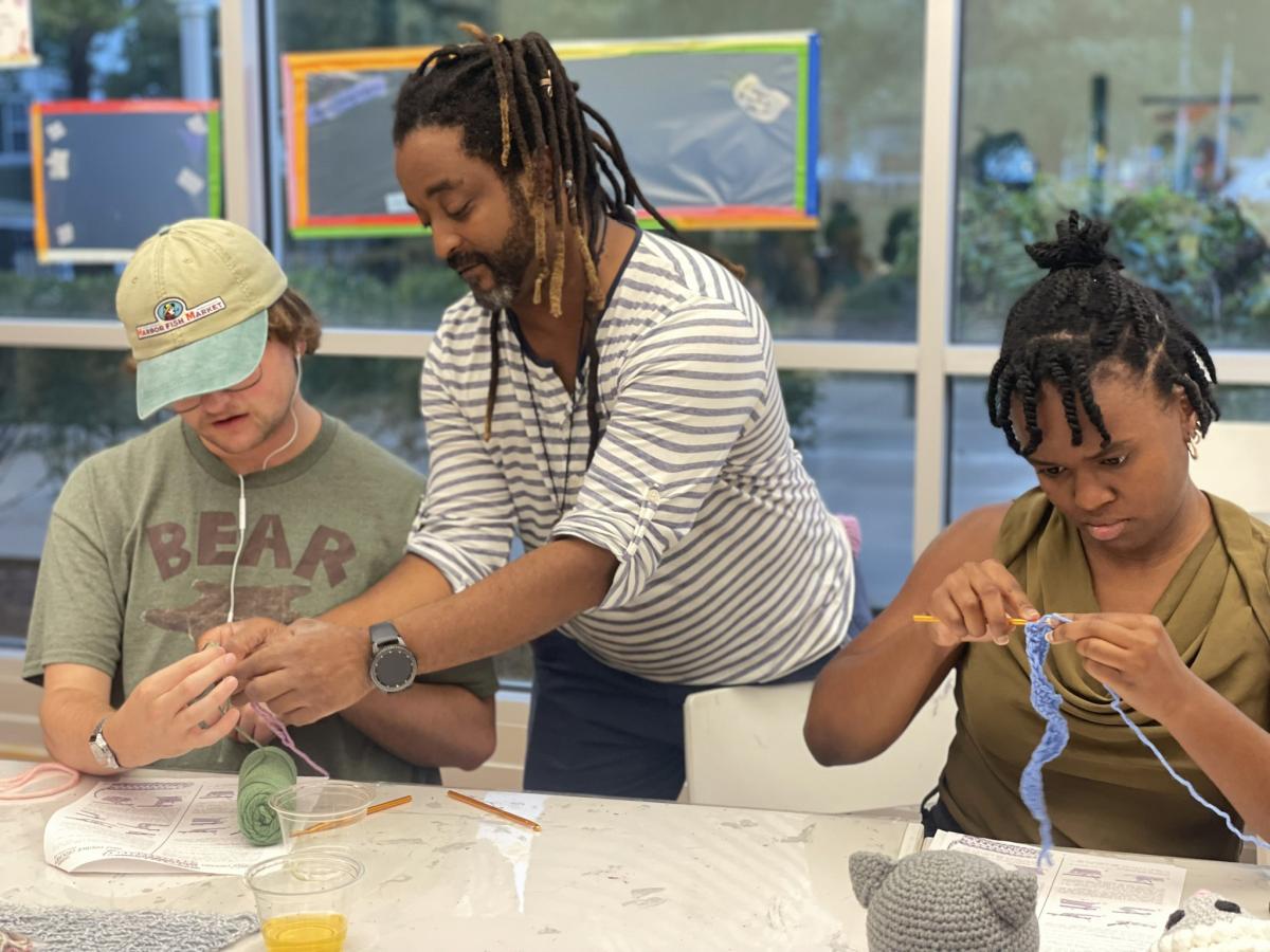 Crochet Circle at Phillips@THEARC