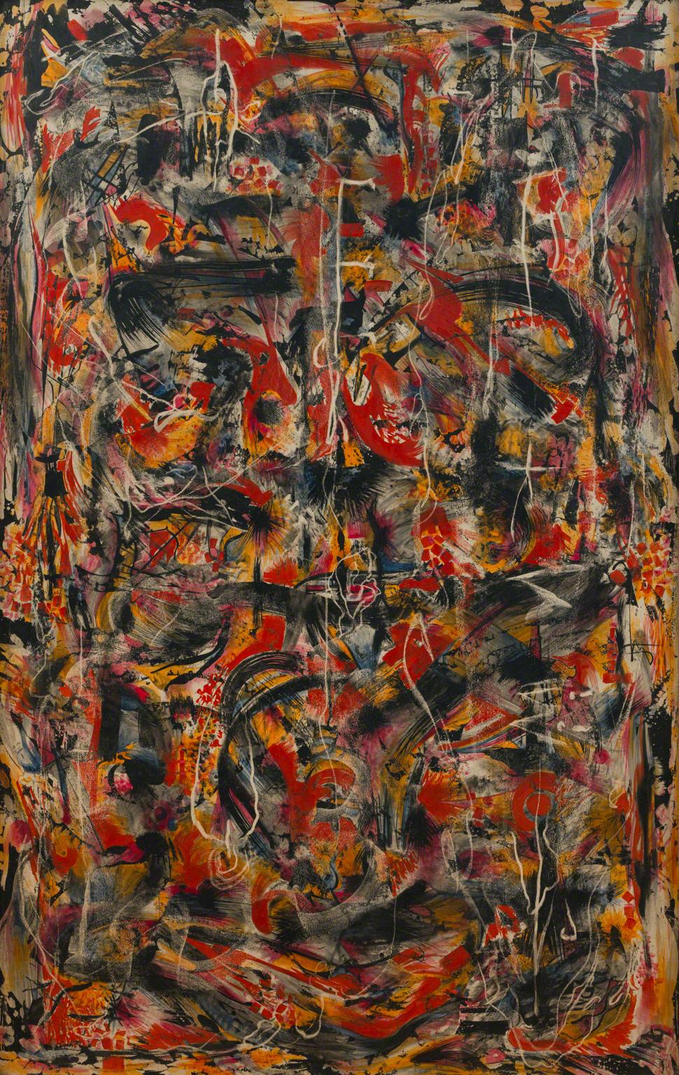 Alfonso Ossorio, Reforming Figure, 1952.