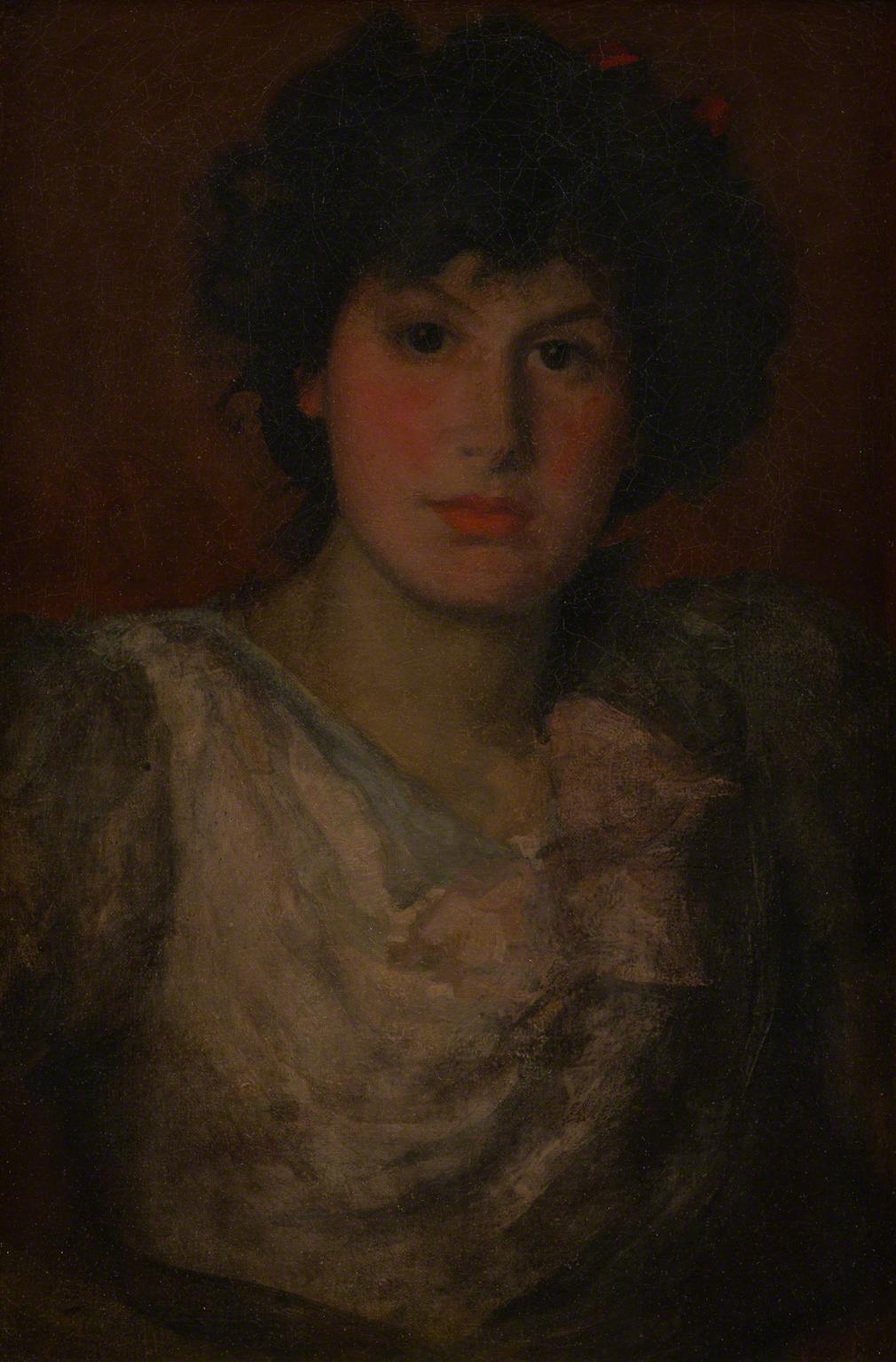 James Abbott McNeill Whistler, Miss Lillian Woakes, between 1890 and 1891.