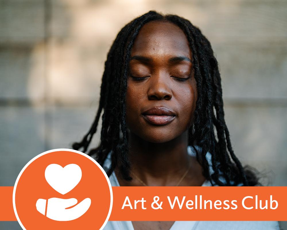 Photo of Dora Kamau with eyes closed 