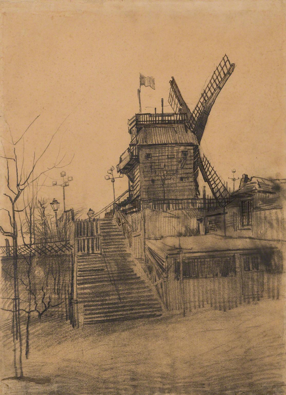 Vincent van Gogh, Moulin de la Galette, 1887.