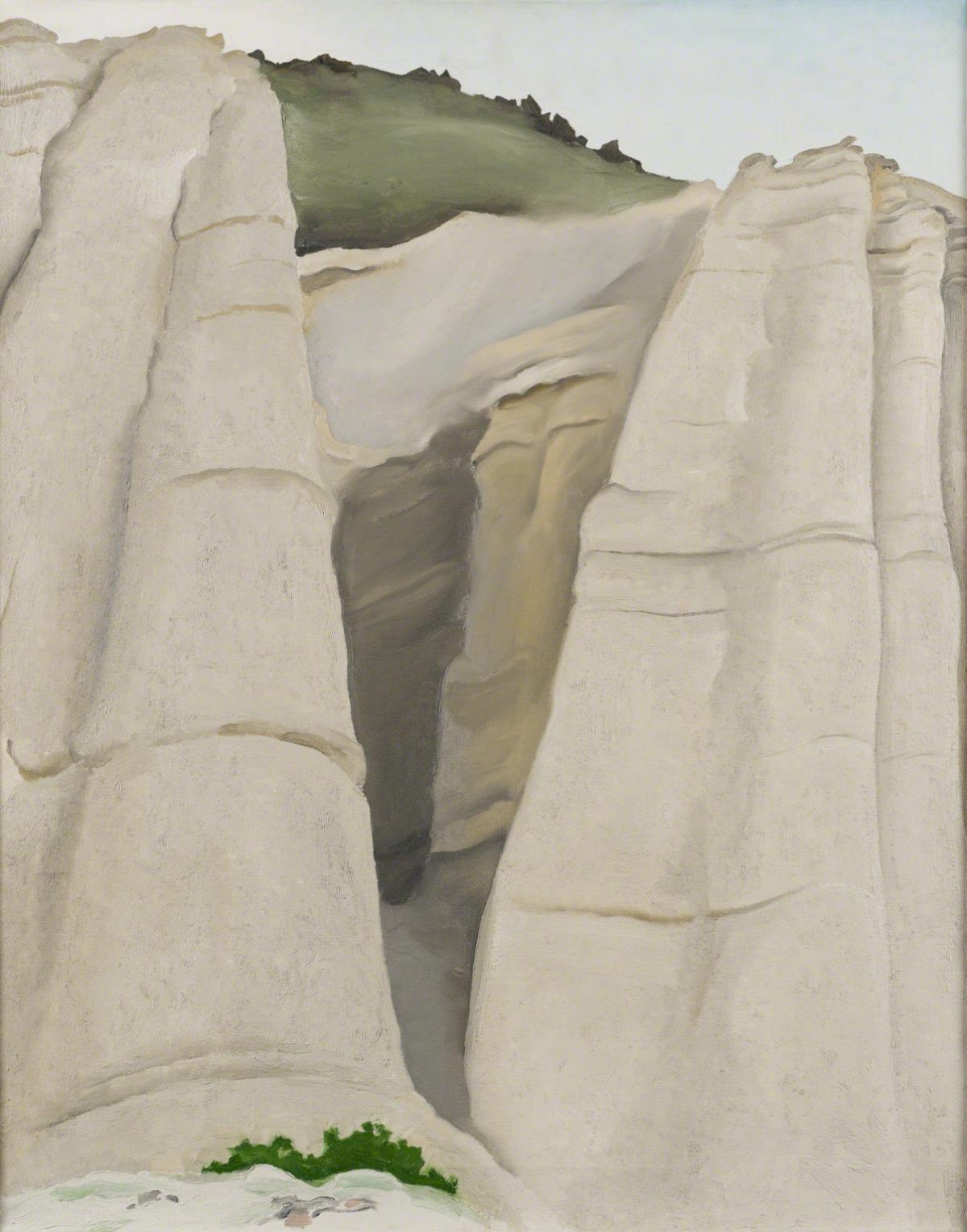 Georgia O'Keeffe, From the White Place, 1940.